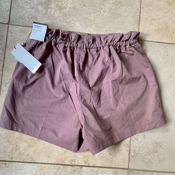 NWT Calia Journey Collection High-Rise Relaxed Fit Shorts Hazy Plum Paperbag S - Picture 7 of 11